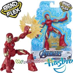 Hasbro Avengers Bend And Flex Разтягаща се фигура Iron Man E7870